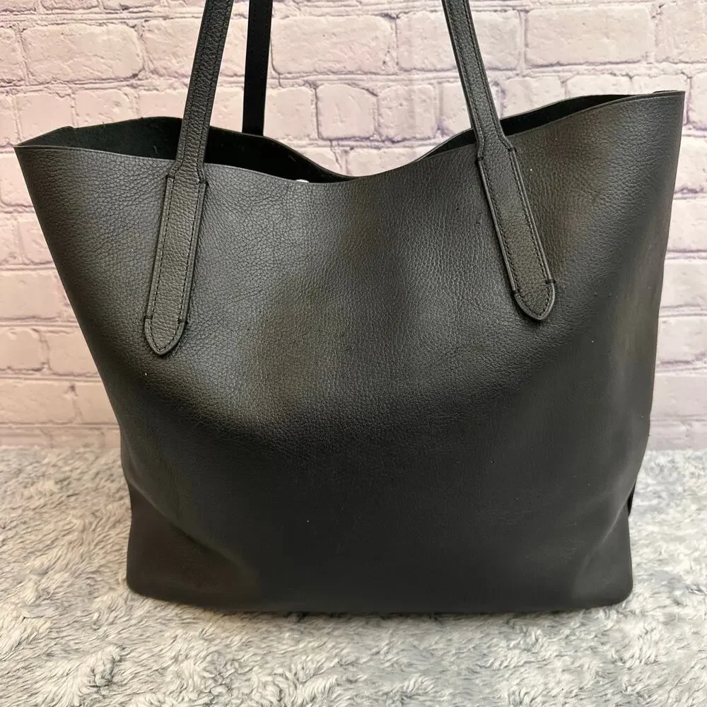 Coach Hudson Large Tote F59403 Black Embossed Logo
